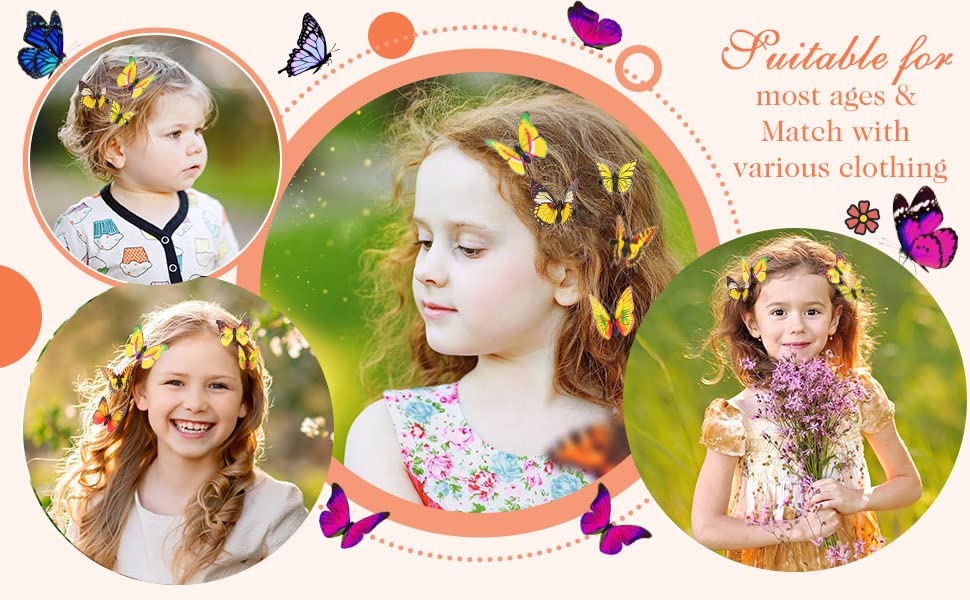 Yellow Chimes Melbees Hair Clips - gift idea for little girls