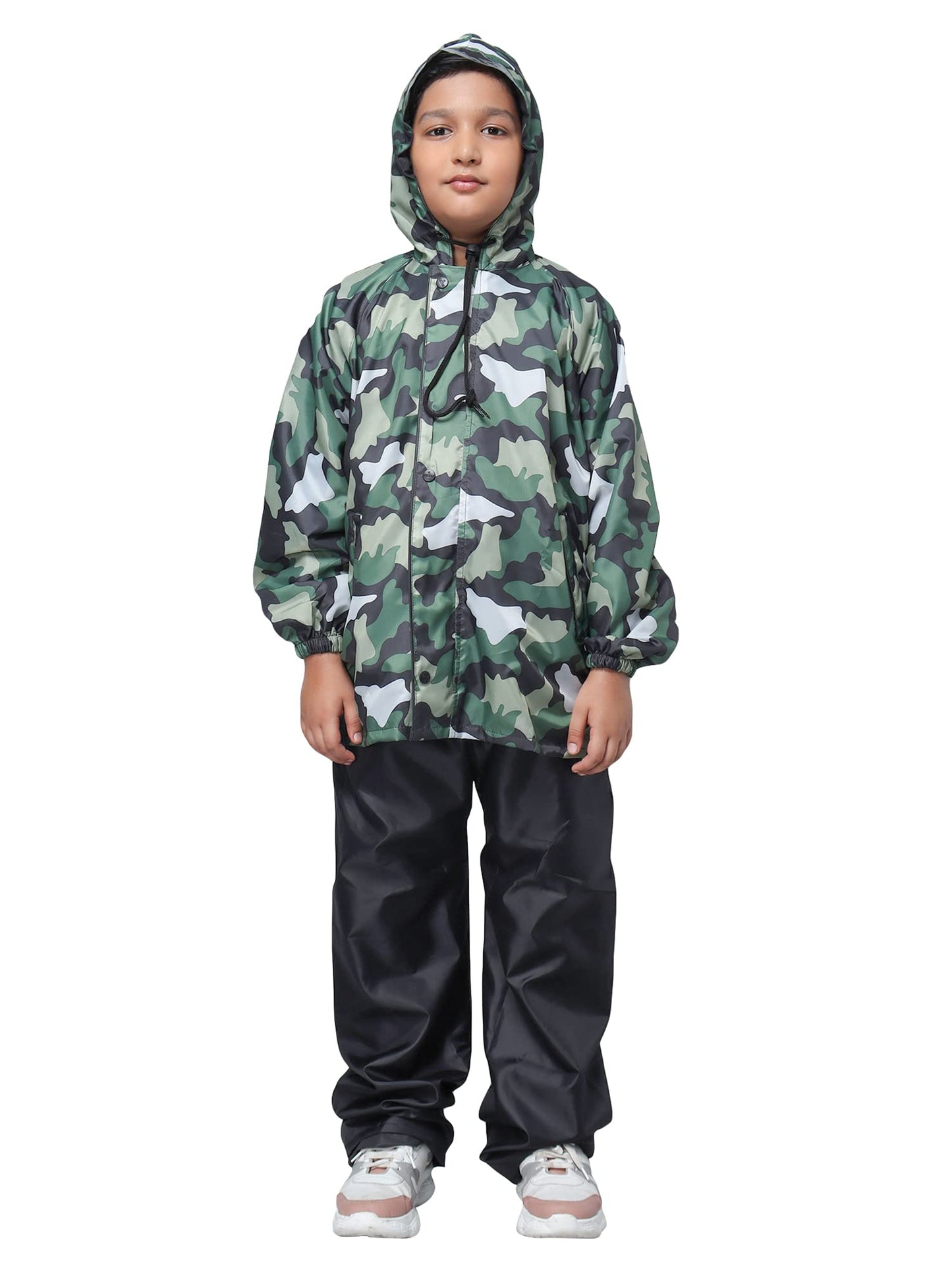 Clownfish Waterproof Kids Raincoat - Safety First
