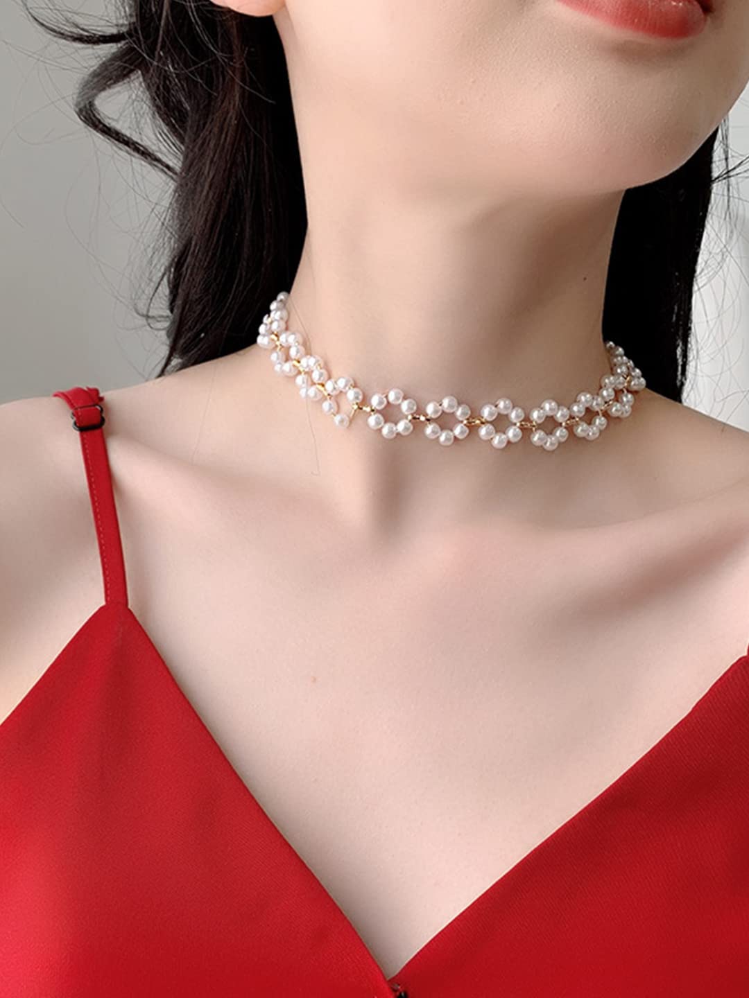 Yellow Chimes fashion necklace - stunning formal accessory