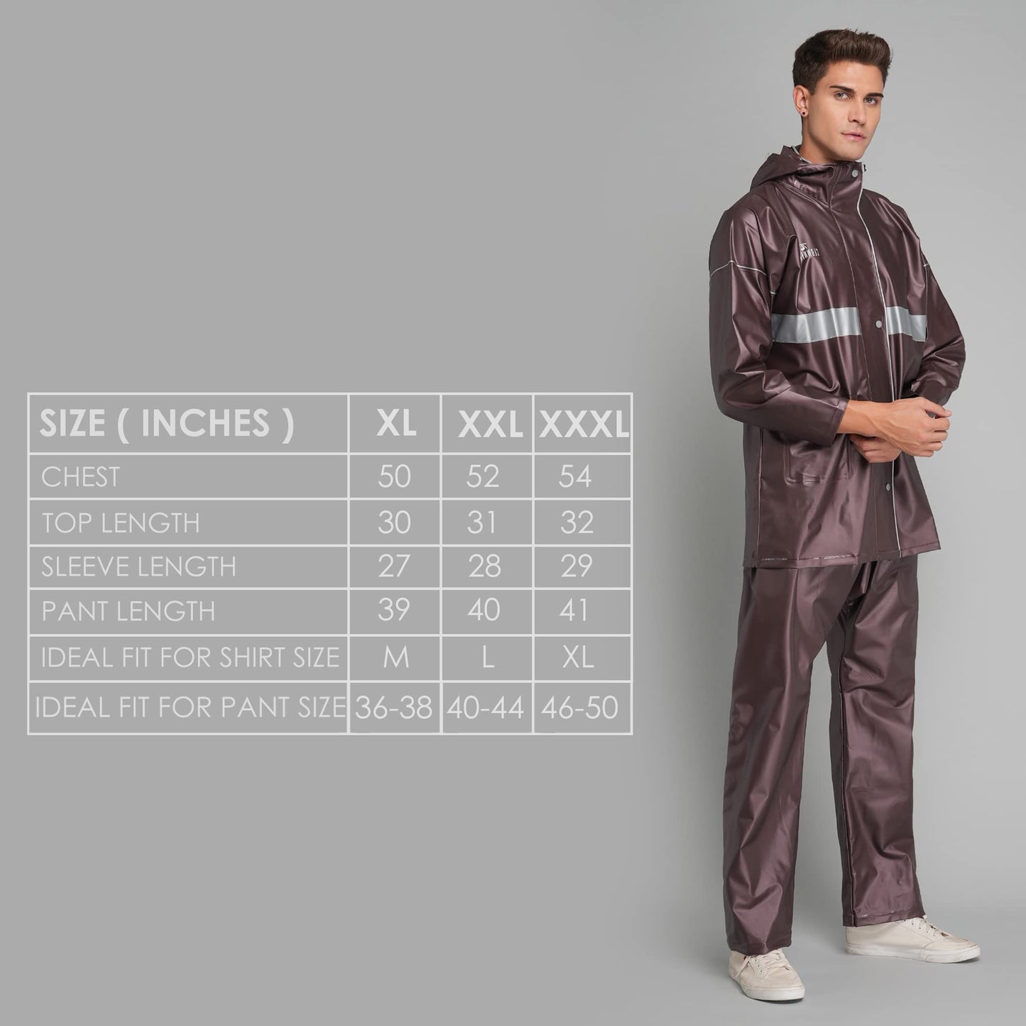 Clownfish men's raincoat - Ideal for travel