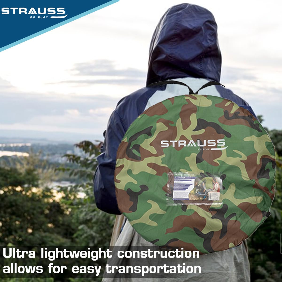 STRAUSS portable changing tent - travel dressing room