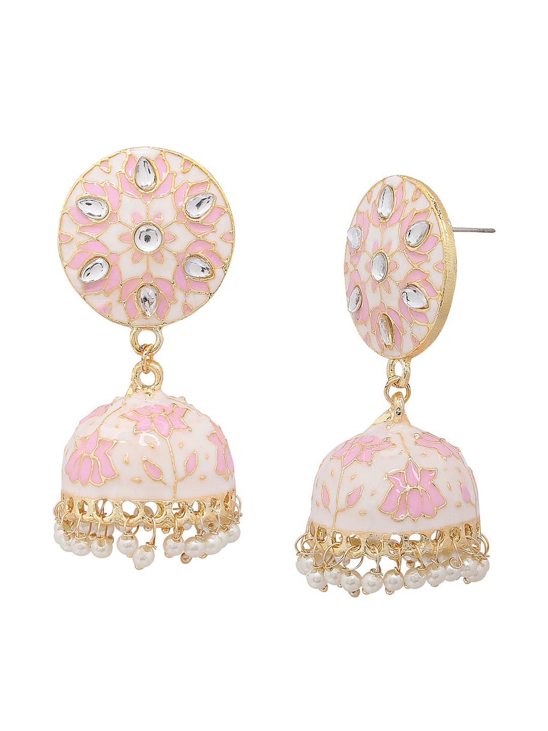 Yellow Chimes Traditional Earrings - Ideal for parties