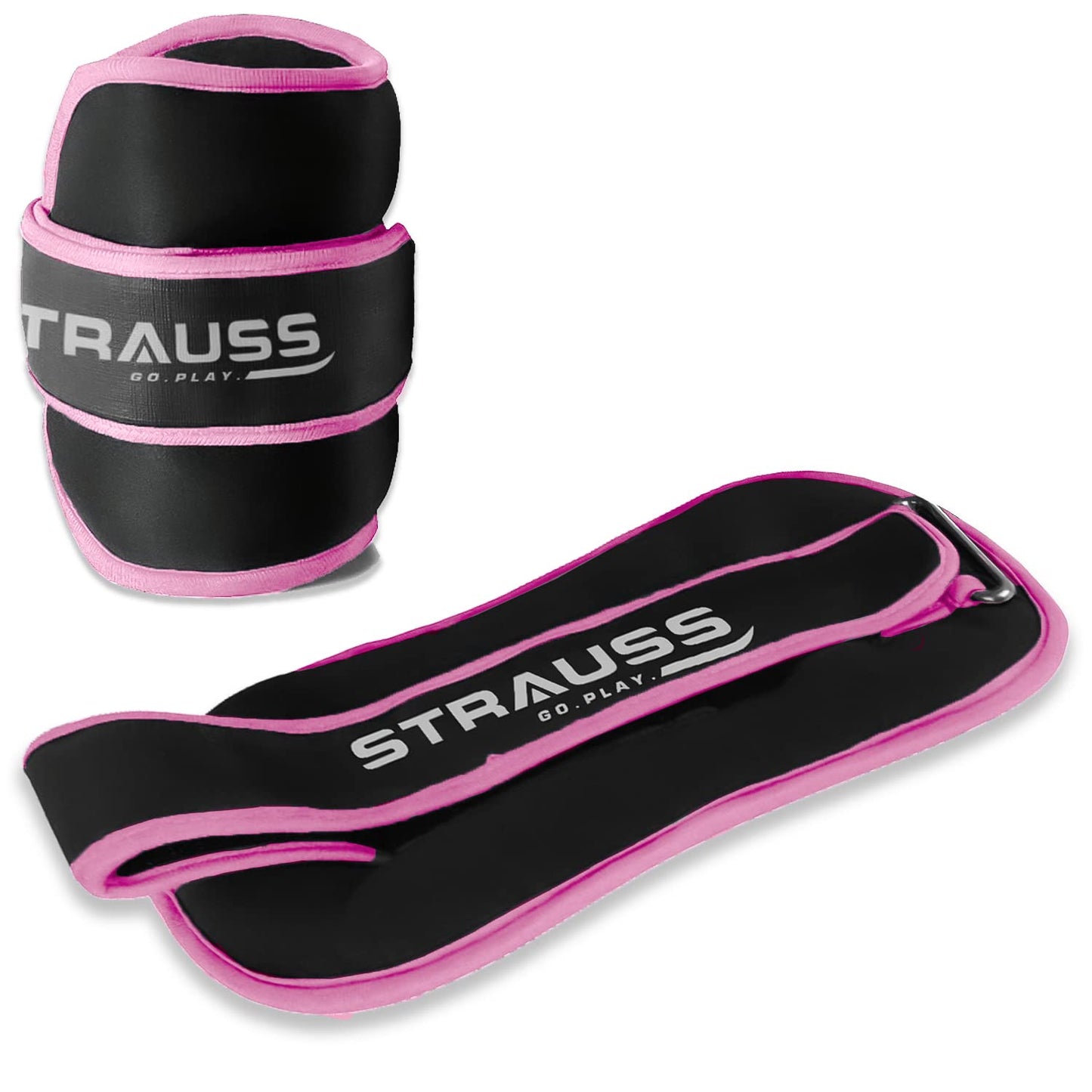 Strauss Ankle Weights - Adjustable Fitness Gear