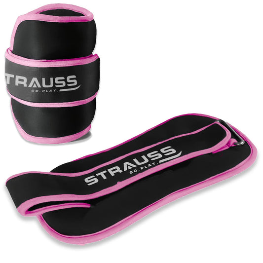 Strauss Ankle Weights - Adjustable Fitness Gear
