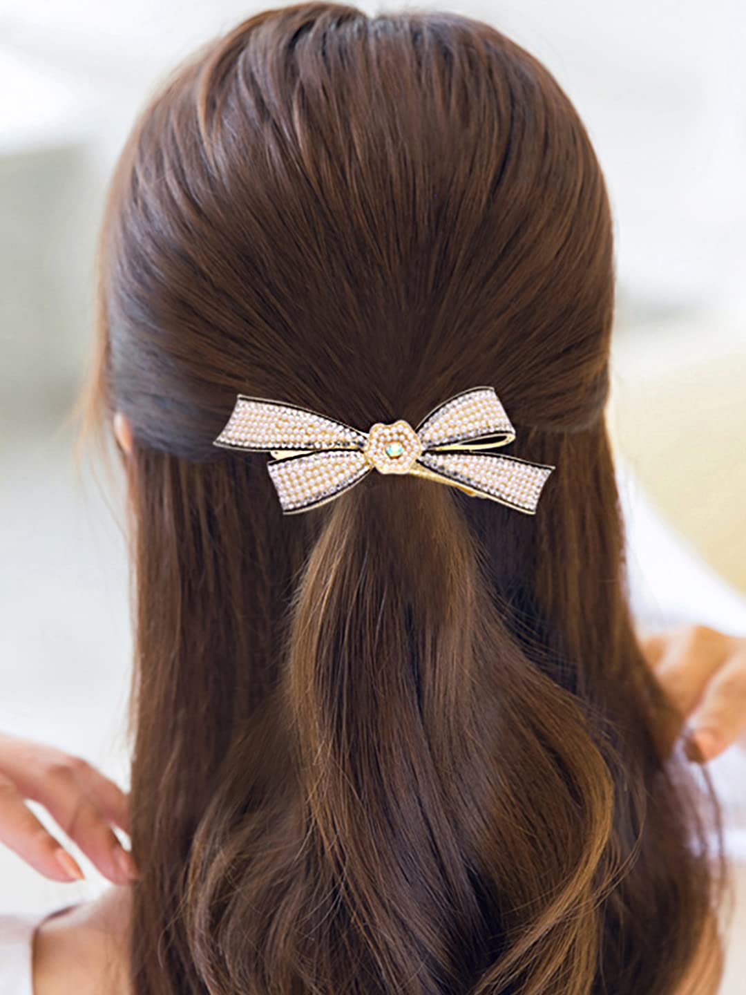 Yellow Chimes Hair Clip - Trendy styling for girls