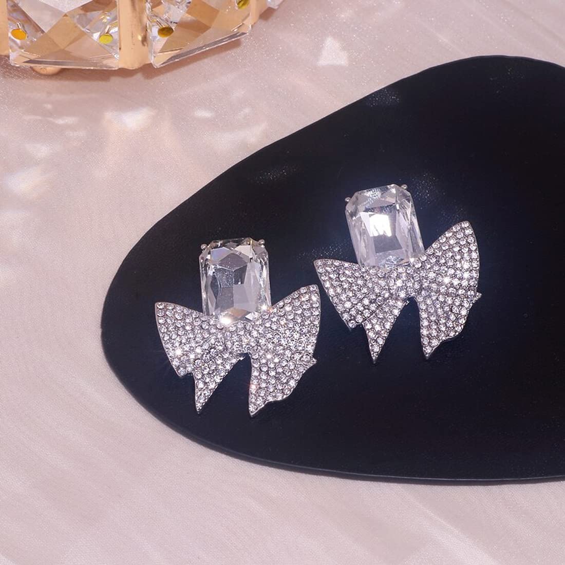Yellow Chimes elegant bow knot earrings - perfect for gifting