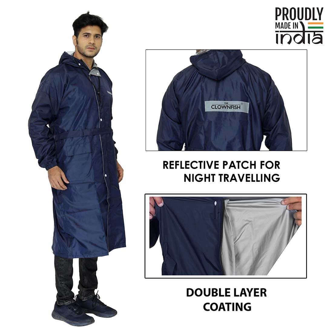 Clownfish Long Coat - Biking Protection
