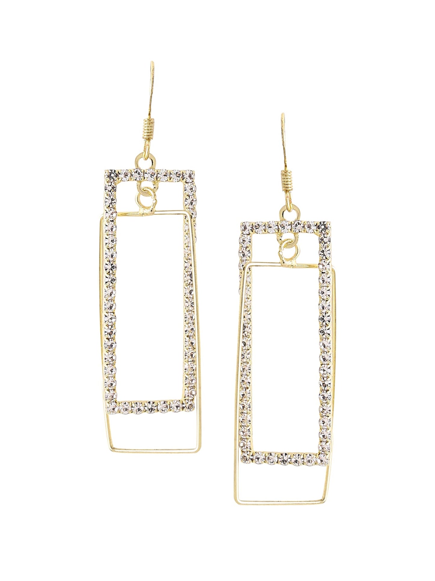 Yellow Chimes Pearl Dangler Earrings - Perfect gift for Valentine's Day