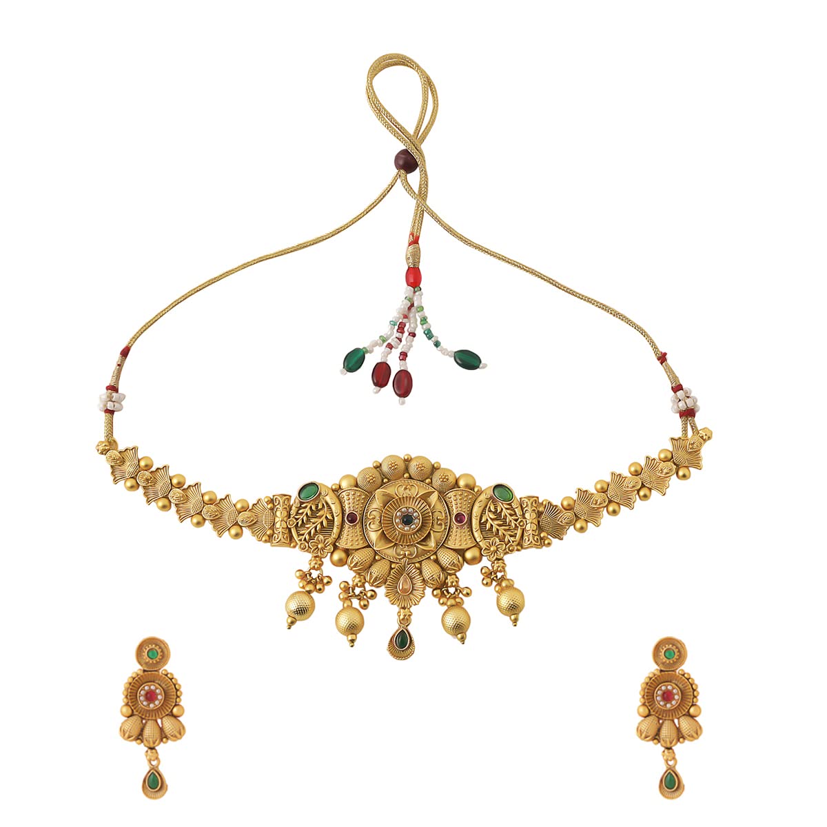 Yellow Chimes Adjustable Choker - Fashion Accessory