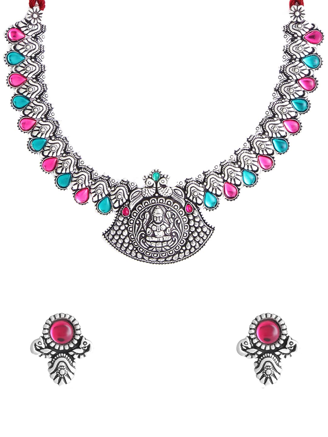 Yellow Chimes Kolhapuri Necklace - Stylish Outfit