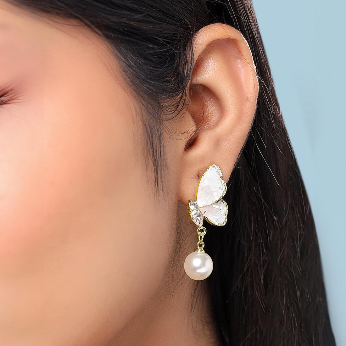 Yellow Chimes Fashion Earrings - Ideal for Special Occasions
