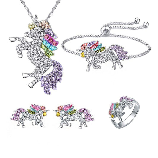 Yellow Chimes Kids Jewellery Set - Elegant gift box included