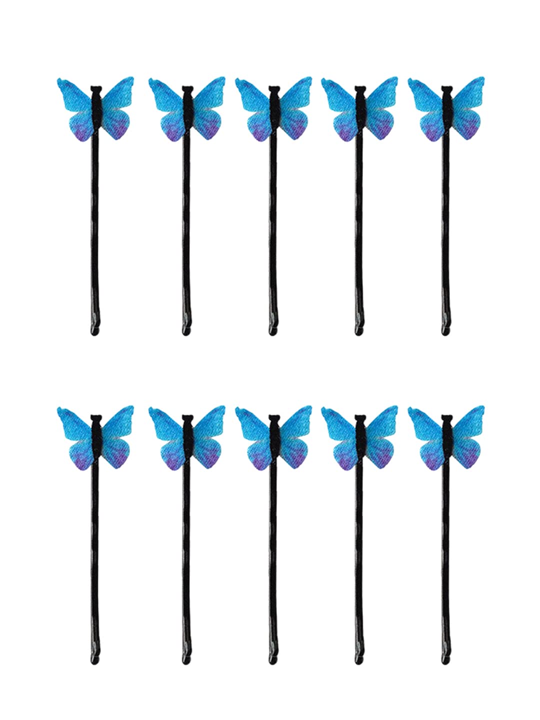 Yellow Chimes butterfly bobby pins - Ideal gifting option