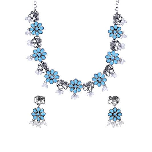 Yellow Chimes traditional jewelry set - Gift for women