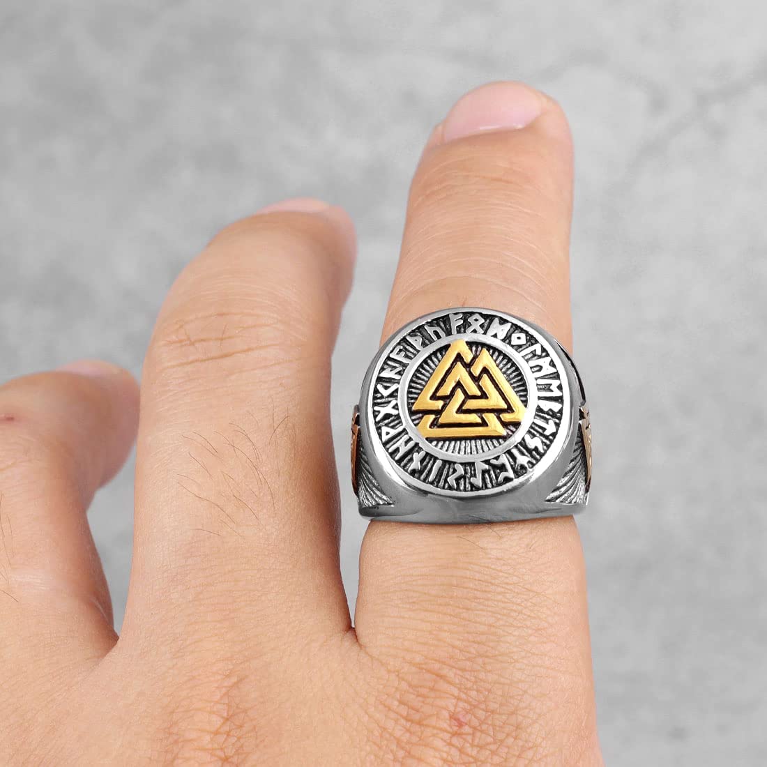 Yellow Chimes Men's Ring - Ideal for everyday wear