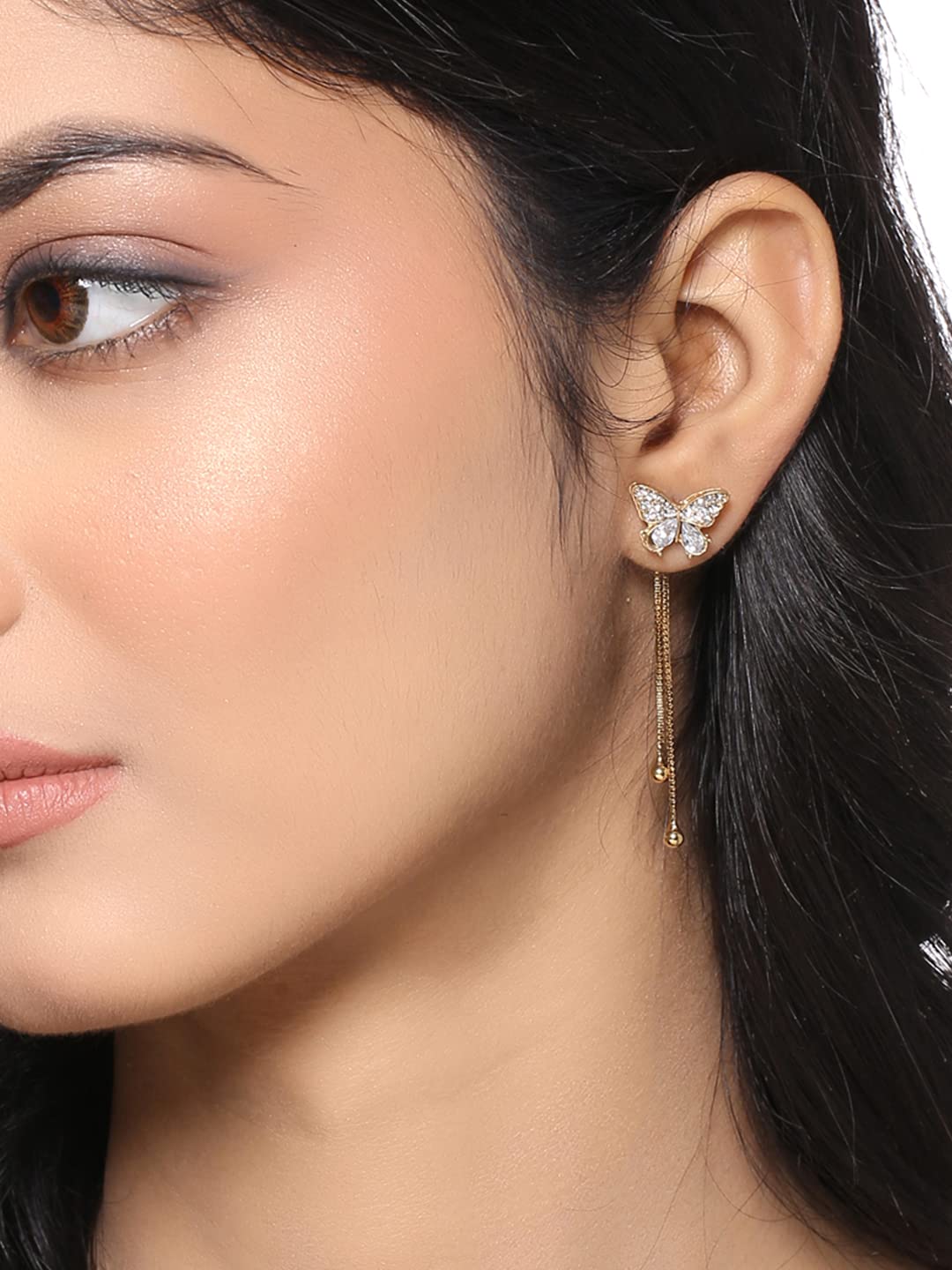 Yellow Chimes earrings - stylish accessory for women