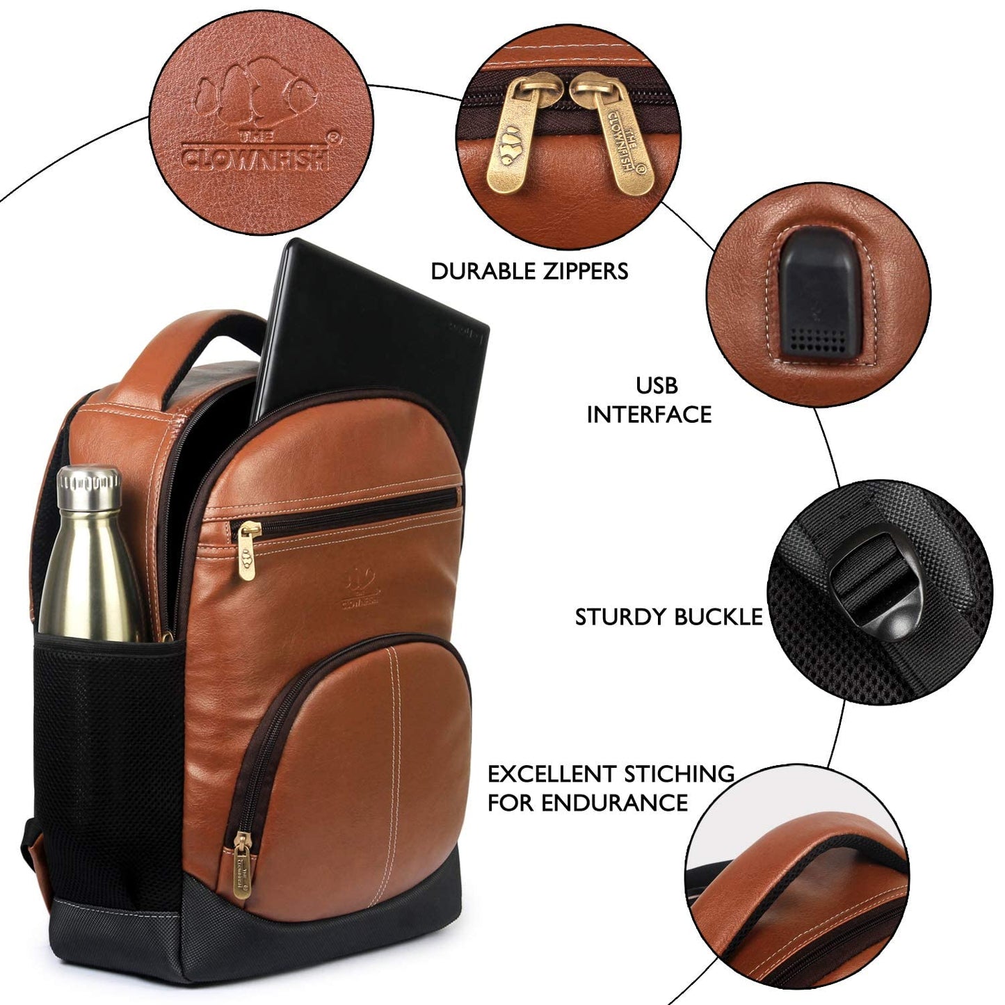 Clownfish Fusion Laptop Backpack - Perfect for students