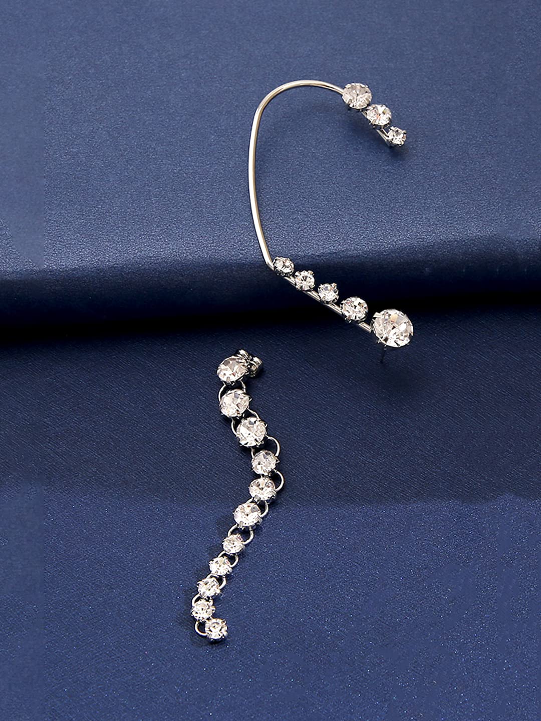 Yellow Chimes elegant earrcuffs - perfect for cocktail parties