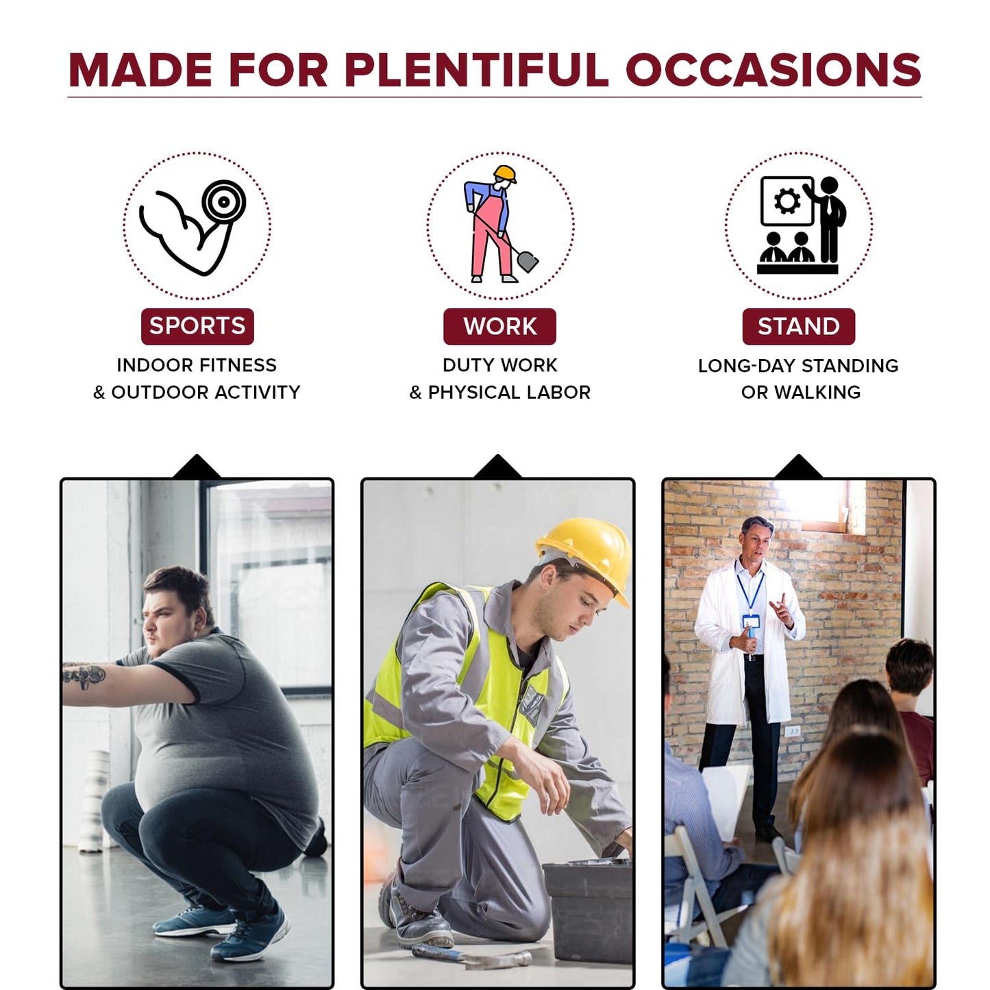 Dr Foot basic insoles - running footwear comfort