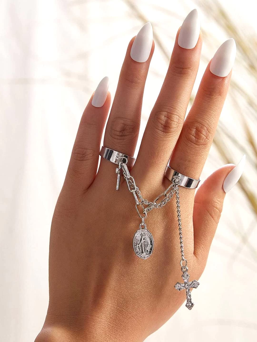Yellow Chimes elegant rings - birthday gift