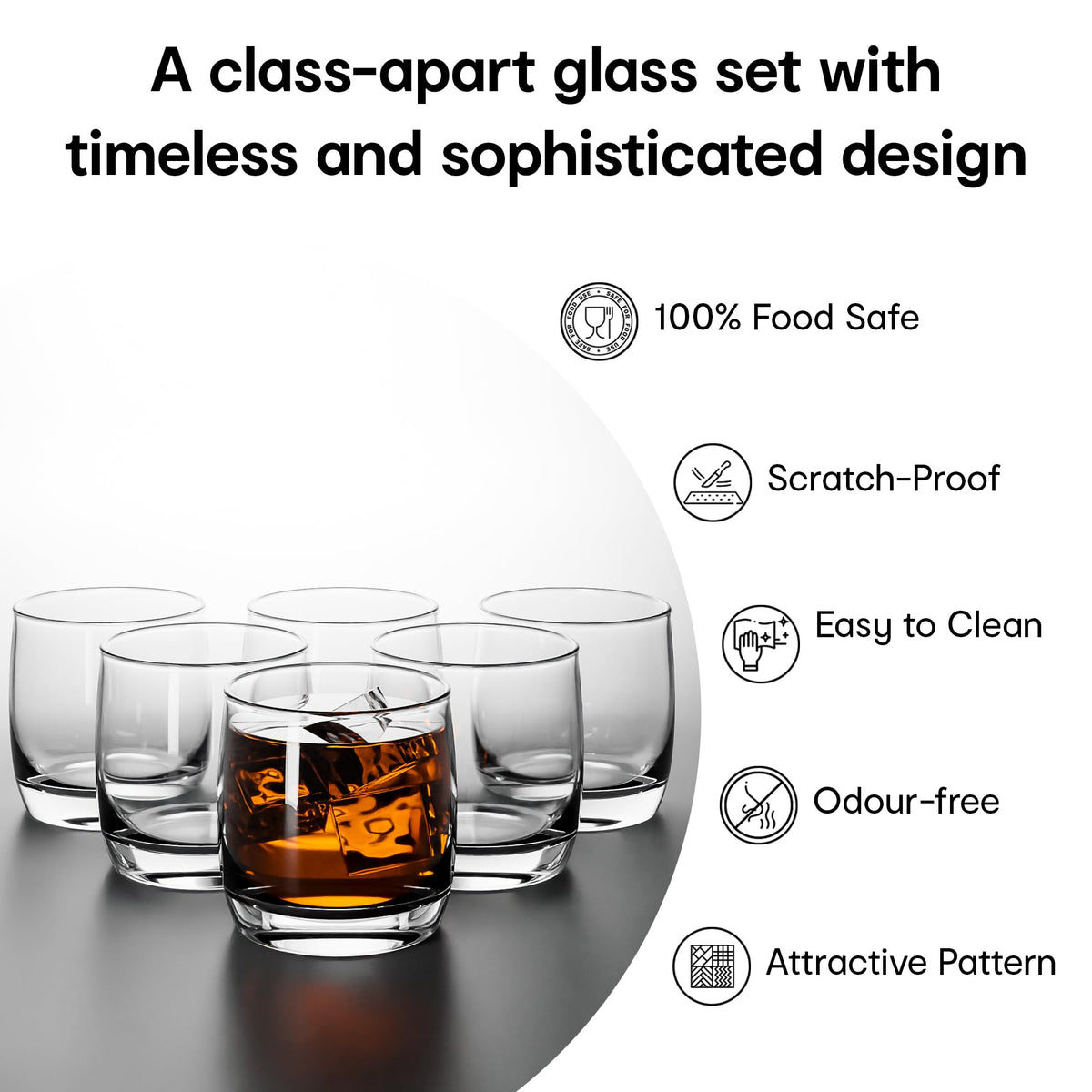 Anko whiskey glasses - perfect for serving scotch