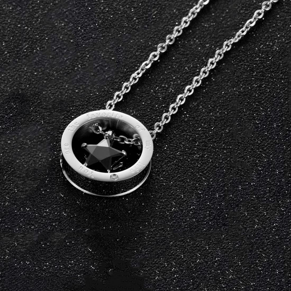 Yellow Chimes rose gold star pendant - stylish jewelry for women