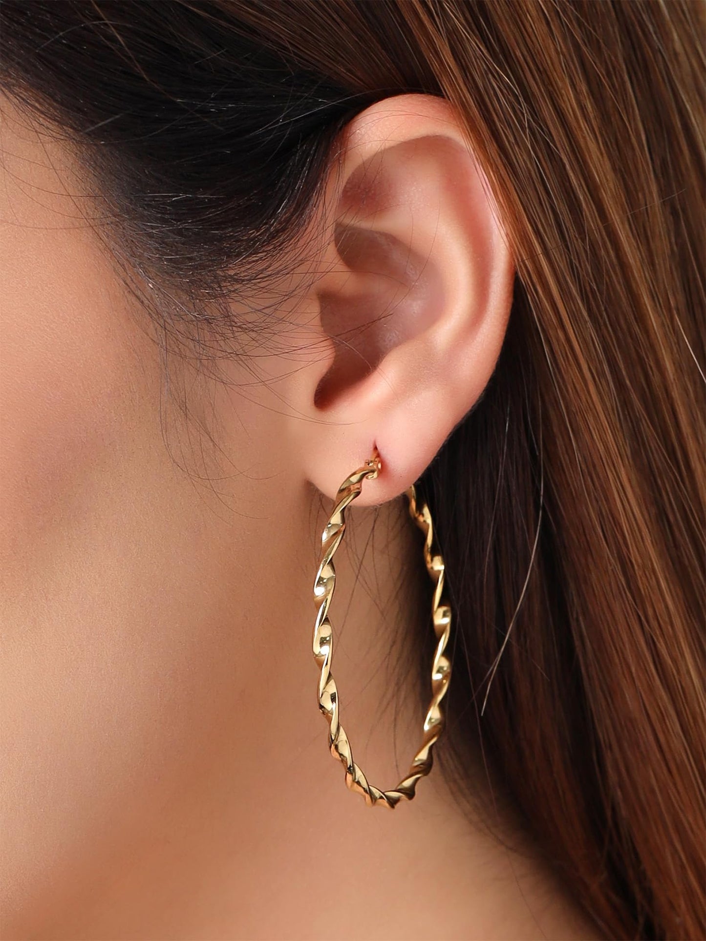 Kairangi multicolor hoop earrings - Party wear
