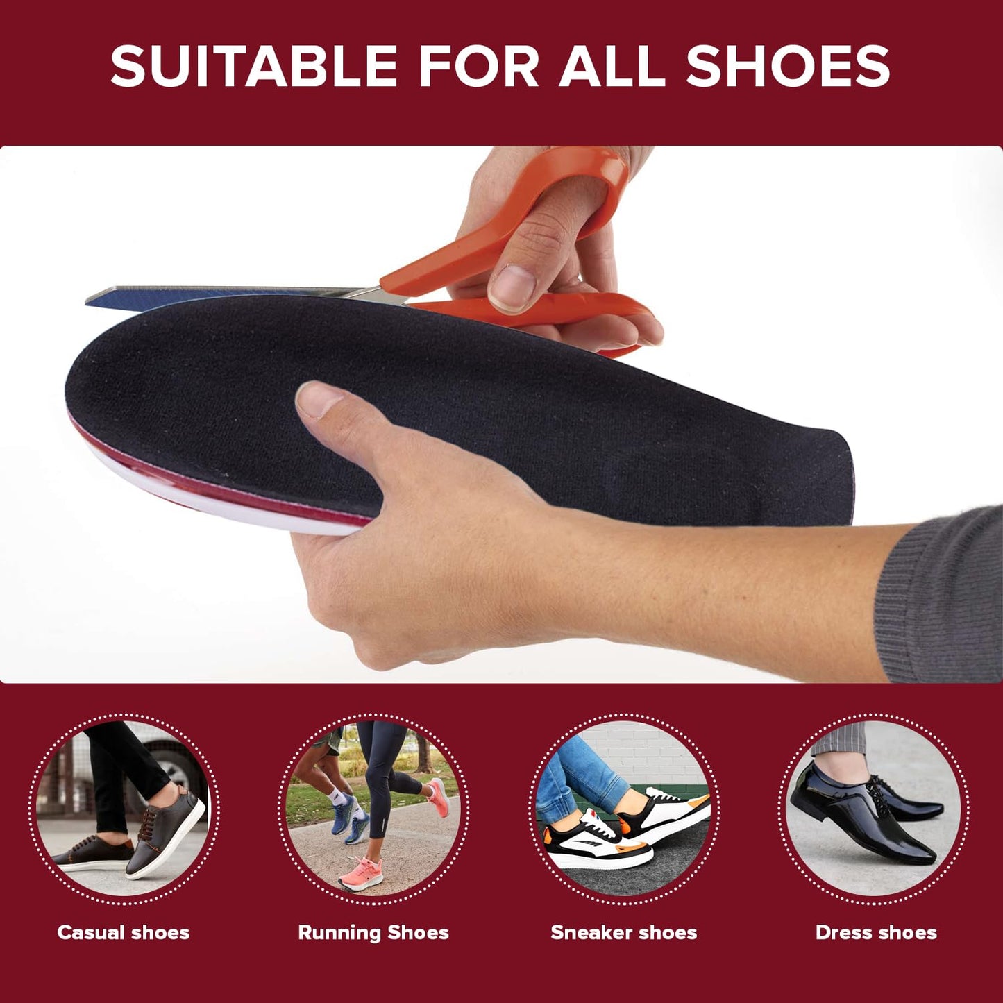 Dr Foot shock-absorbing insoles - everyday use