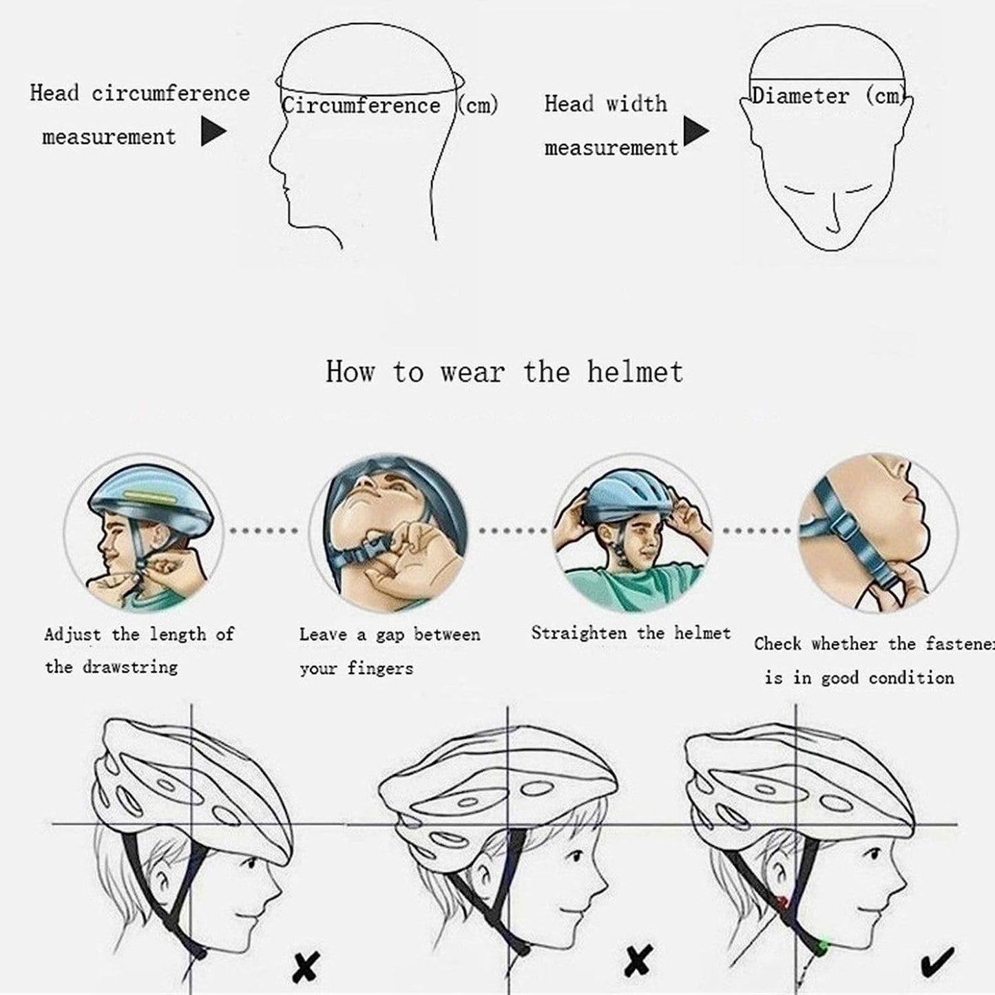 Strauss Adjustable Cycling Helmet - Perfect for mountain biking