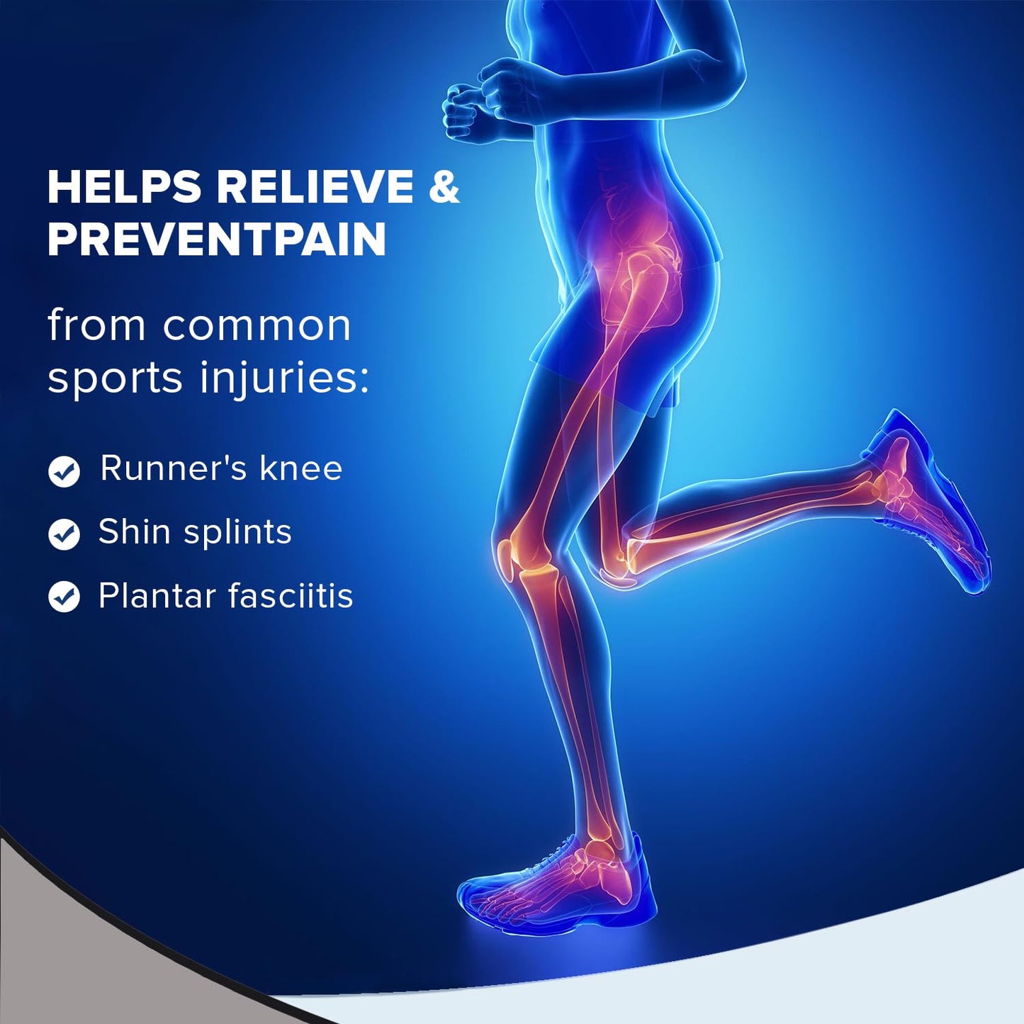 Dr Foot insoles - Multicolour arch support