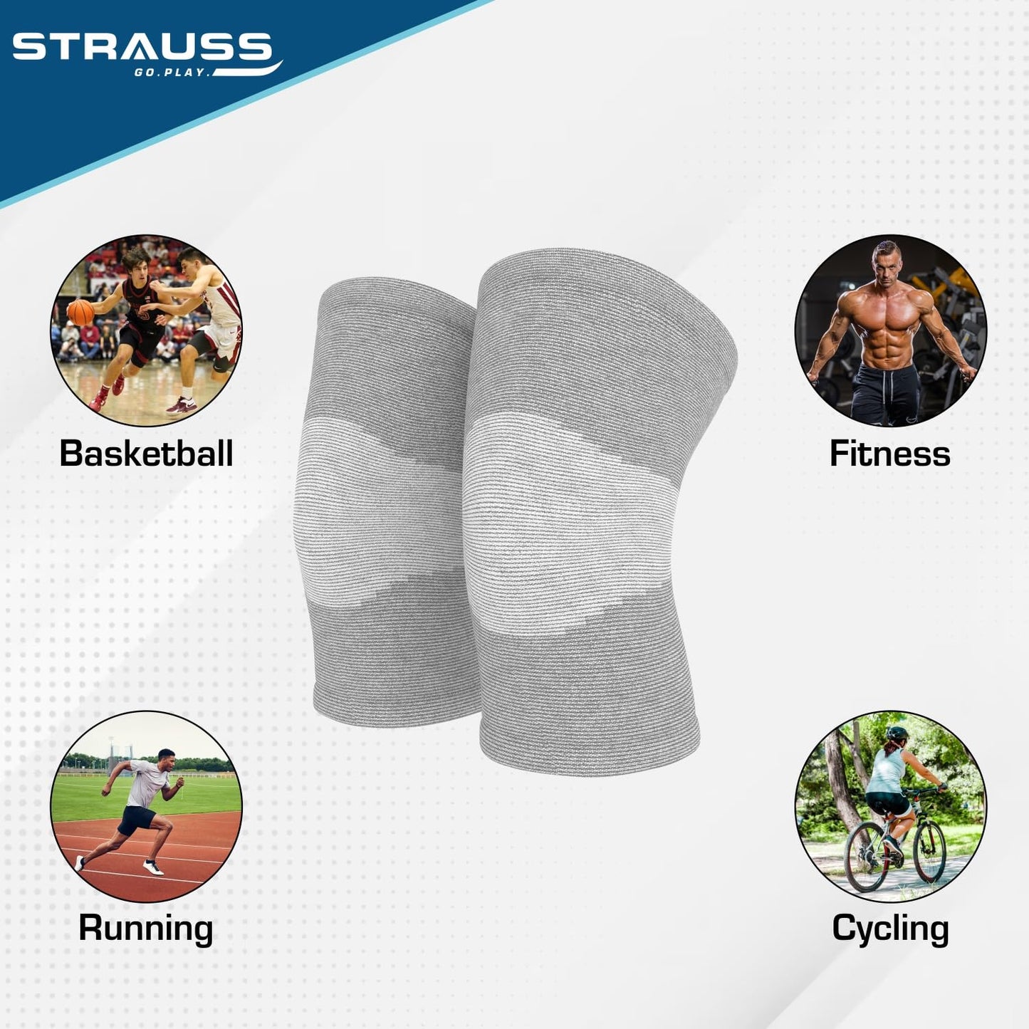 Strauss Knee Cap Support - Comfortable for Recovery