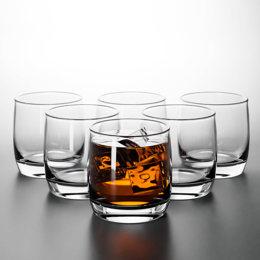 Dishwasher safe whiskey glasses - convenient cleaning