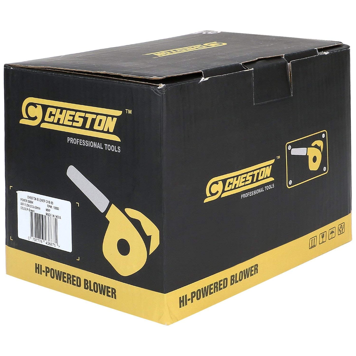 Cheston electric air blower - tidying up the garden