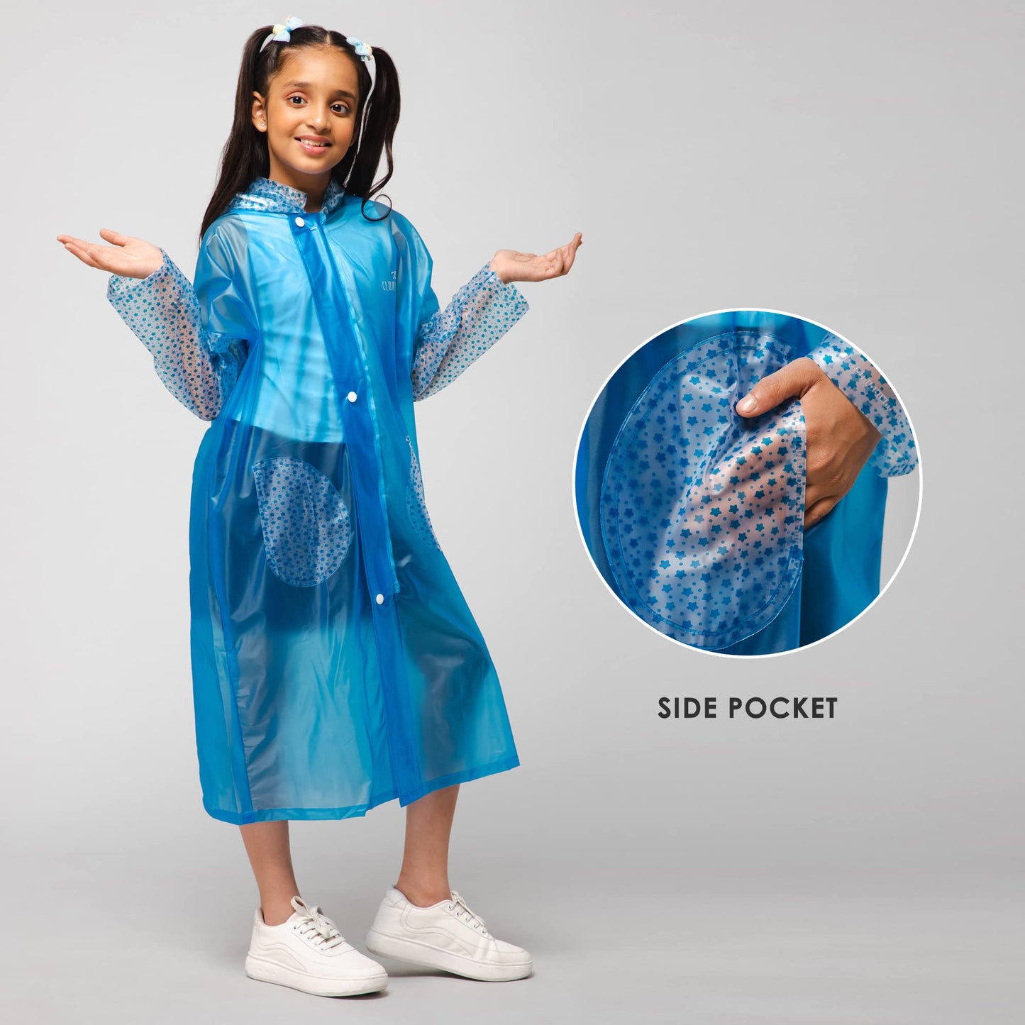 CLOWNFISH longcoat - Hiking in the rain