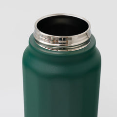 The Better Home Walled Vacuum Insulated Stainless Steel Water Thermosteel Bottle | Sipper Bottle for Kids/Adults | Hot & Cold Water Bottle for Gym, Home, Office, Travel | 950 ml (Dark Green)
