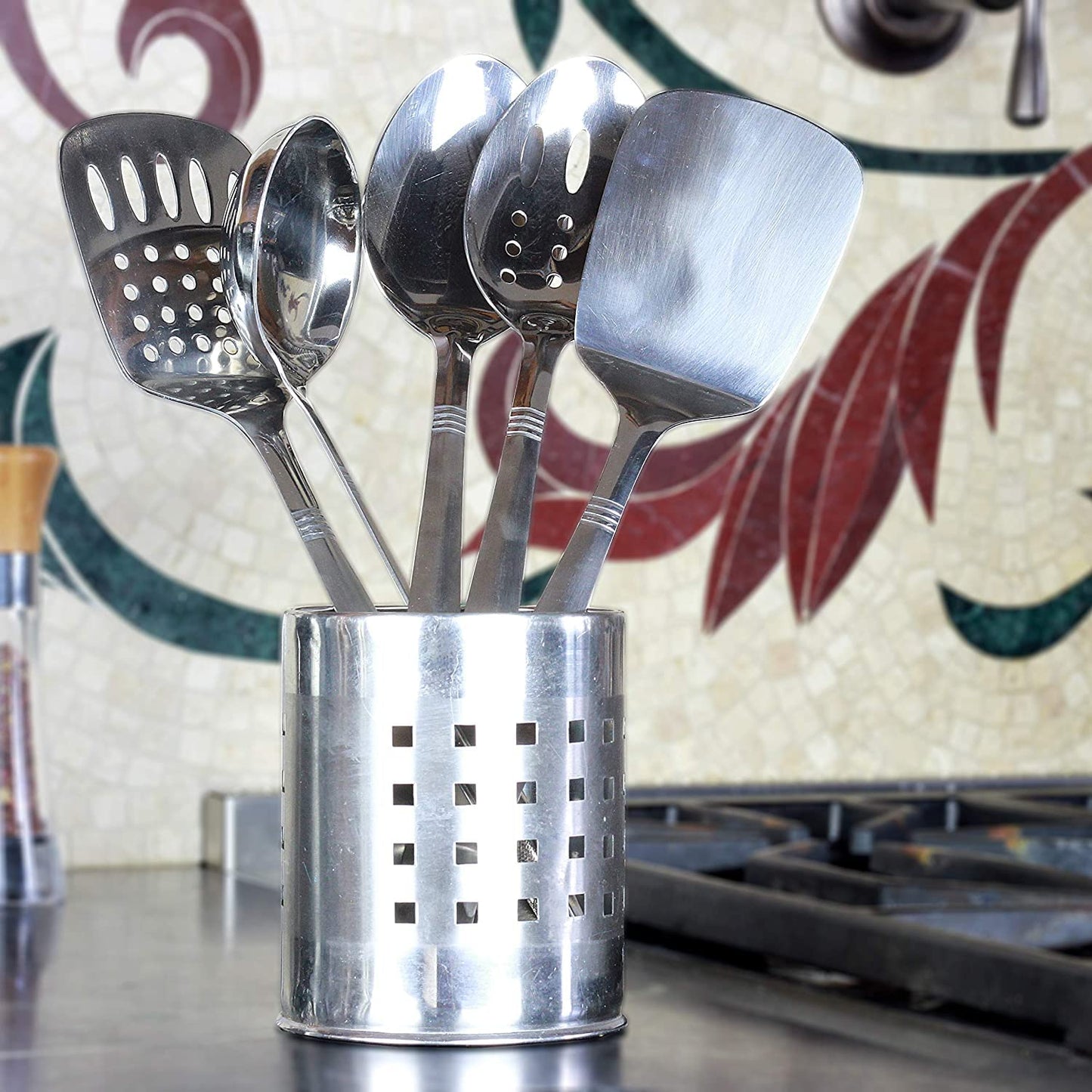 Kuber Stainless Steel Serving Spoon - Serving dishes elegantly