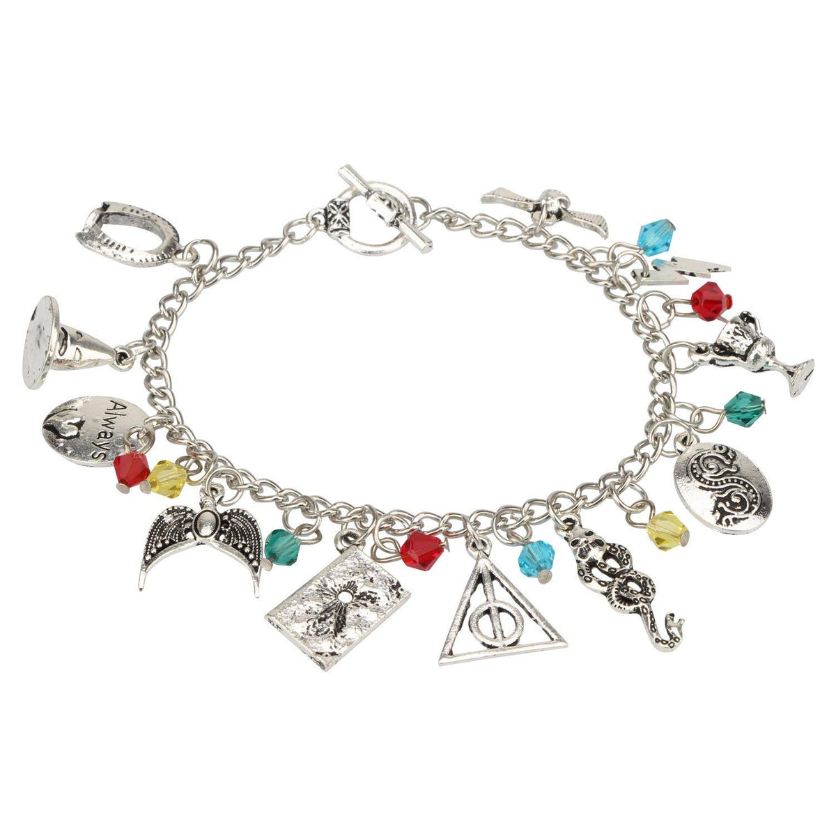 Yellow Chimes toggle clasp bracelet - trendy fashion statement
