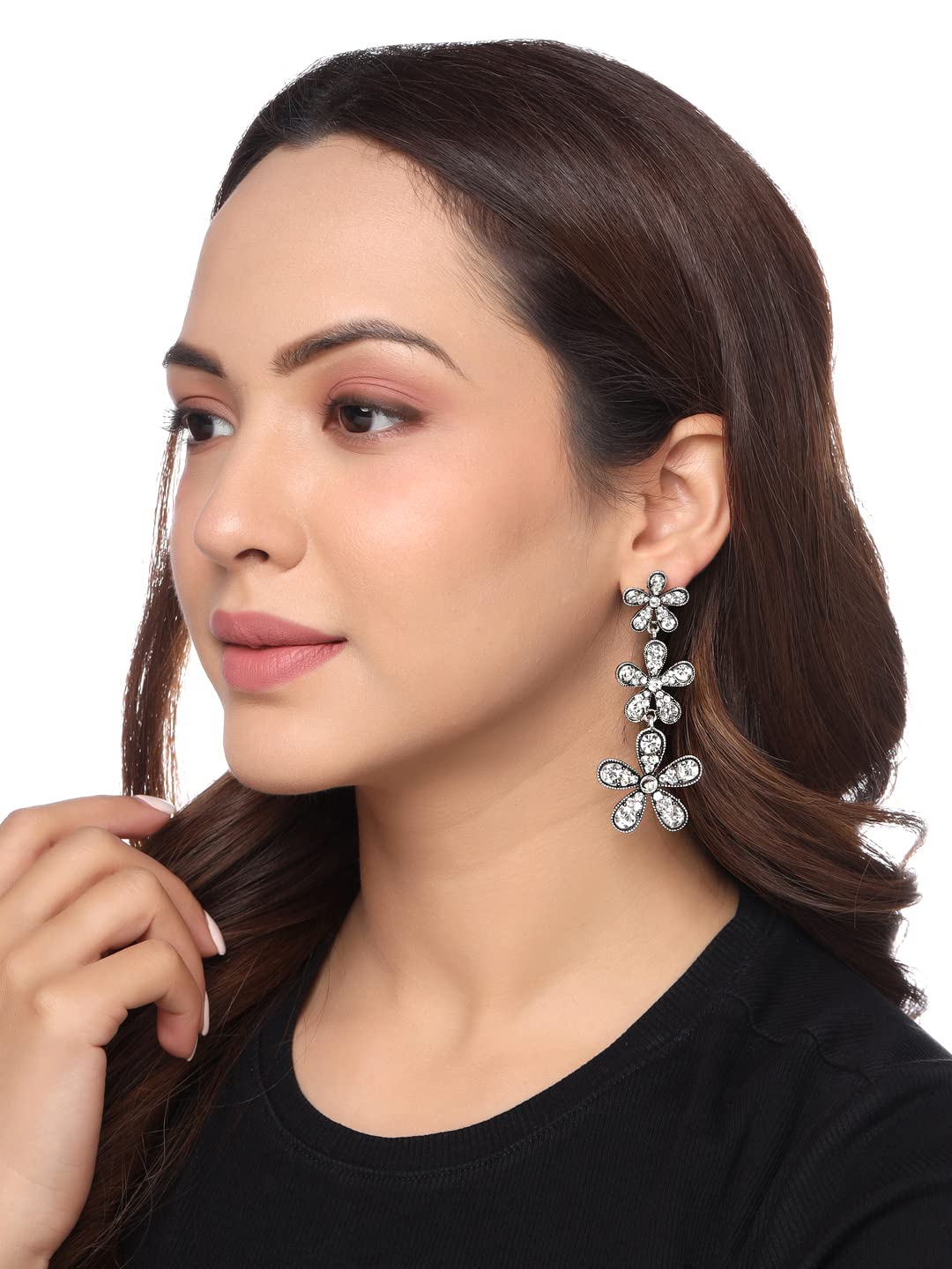 Yellow Chimes Elegant Dangler Earrings - Graduation Gift