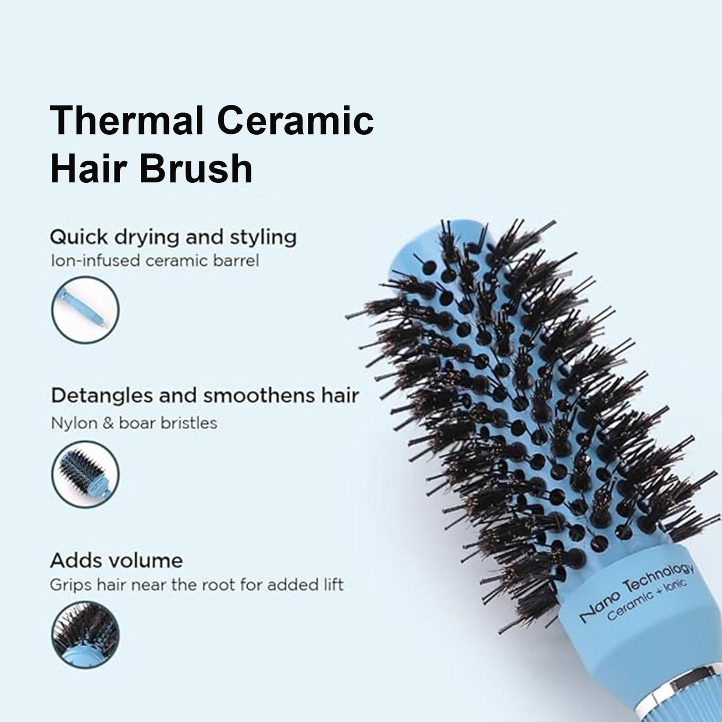 Kuber Industries hair brush - in a beauty kit