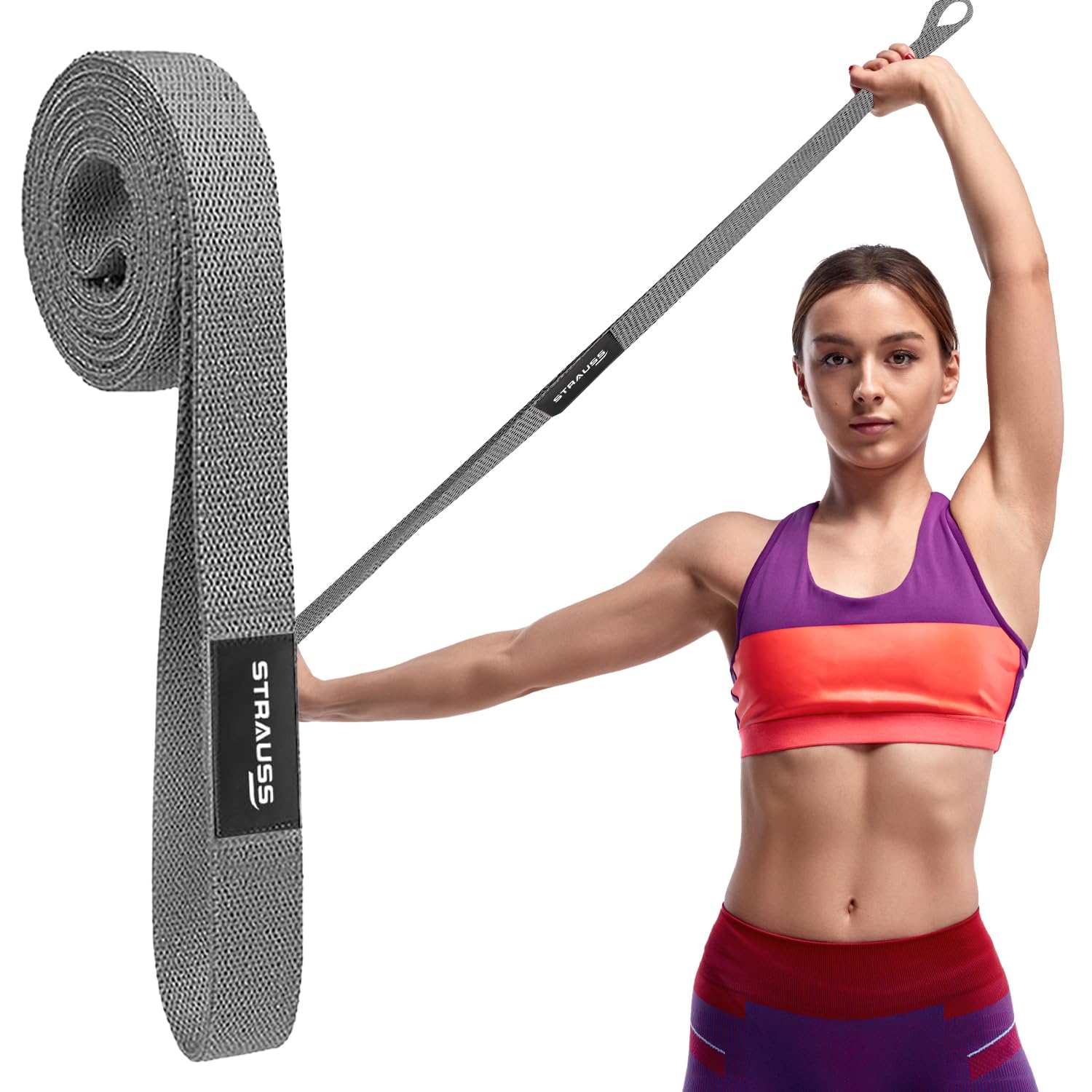 Buy Resistance Loop Band for Exercise and Toning | Grey – The Better Home