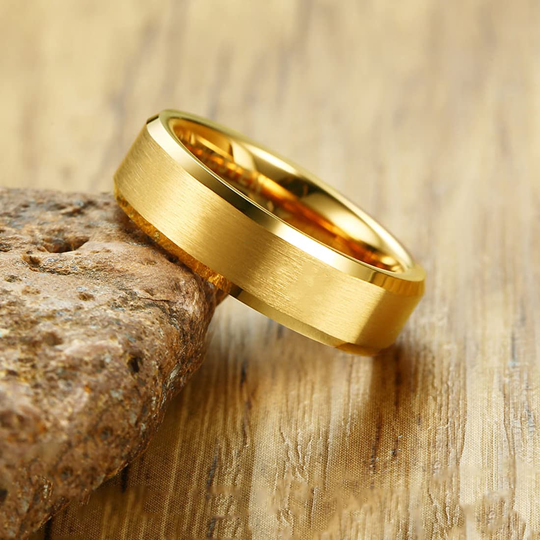 Yellow Chimes Black Gold Silver Rings - Formal event