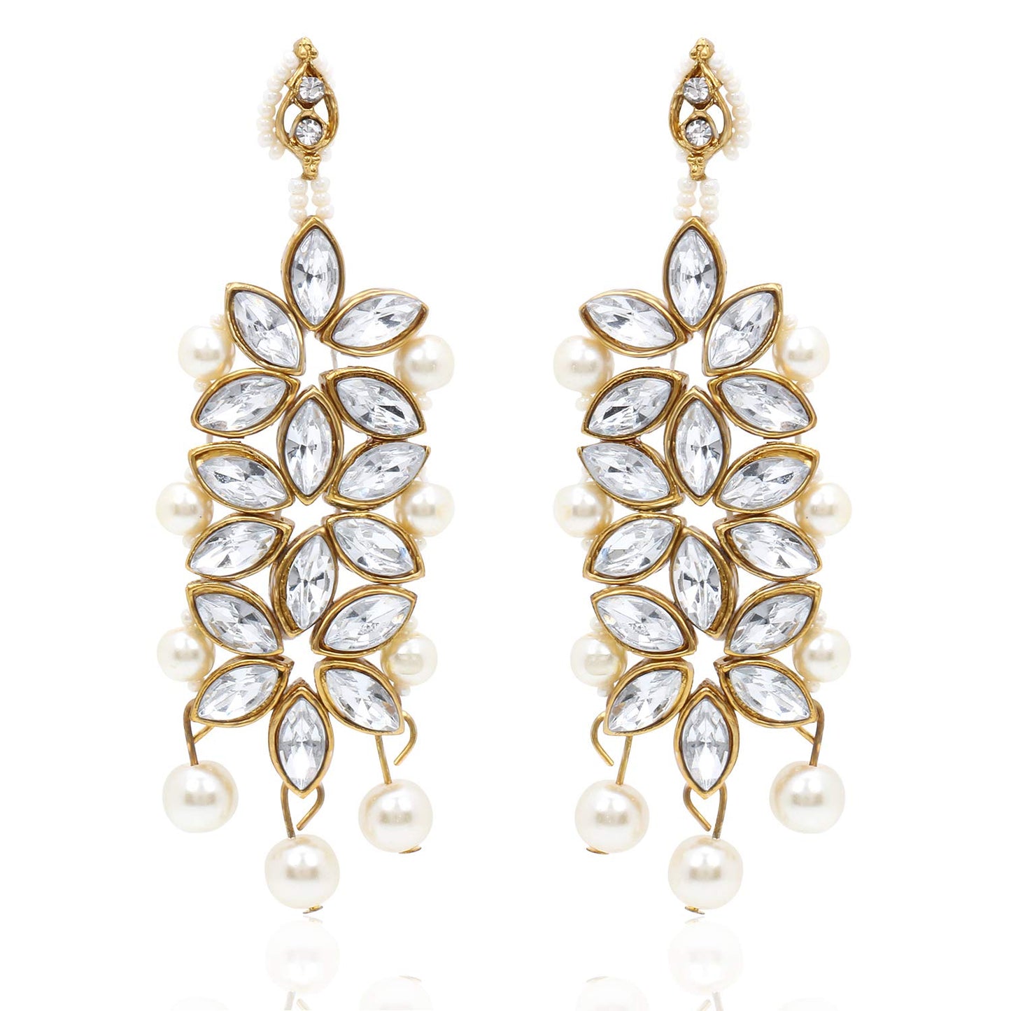 Yellow Chimes Designer Pearl Jewelry - Party Accents