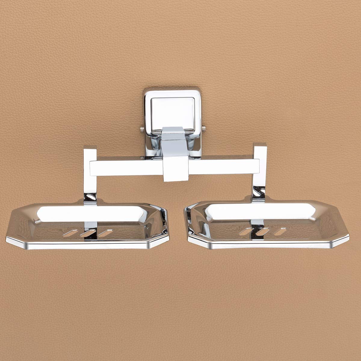 Plantex 304 Grade Stainless Steel Soap Holder for Bathroom/Soap Dish/Bathroom Accessories - Darcy (Chrome)