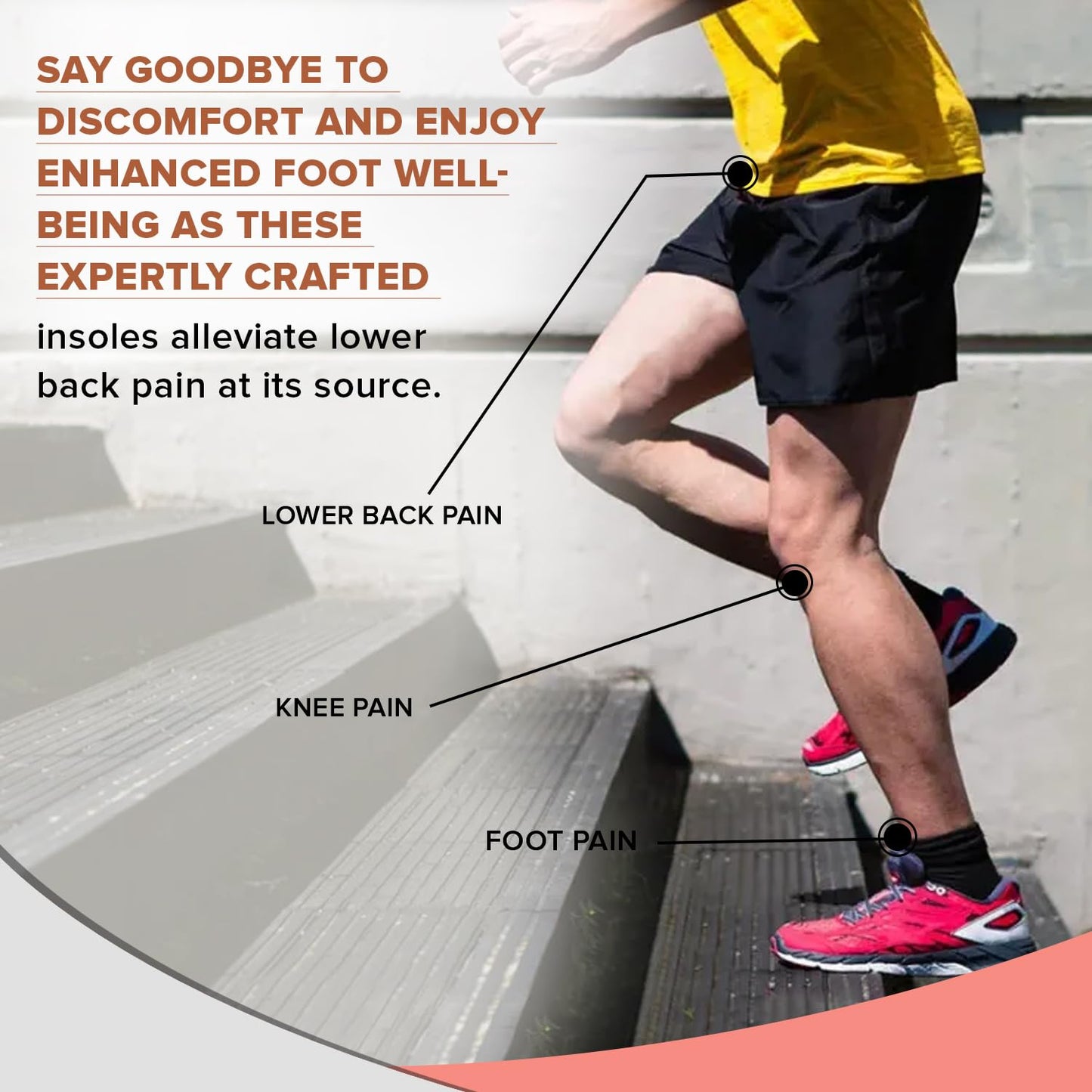 Dr Foot shoe insoles - Casual walking relief