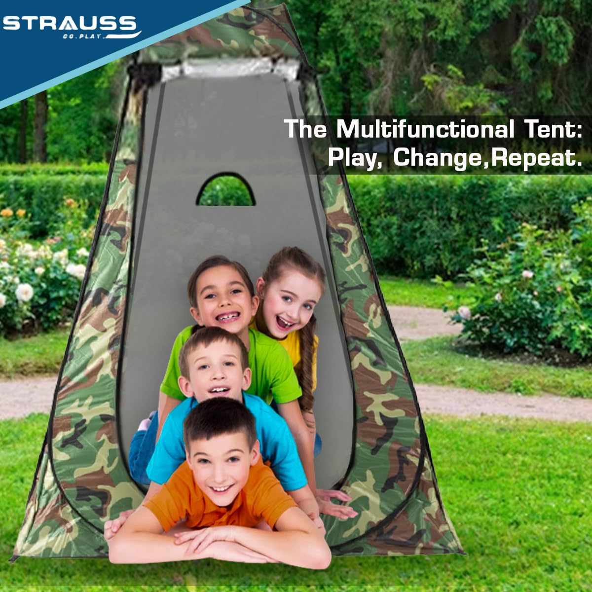 STRAUSS portable changing tent - quick setup outdoor tent