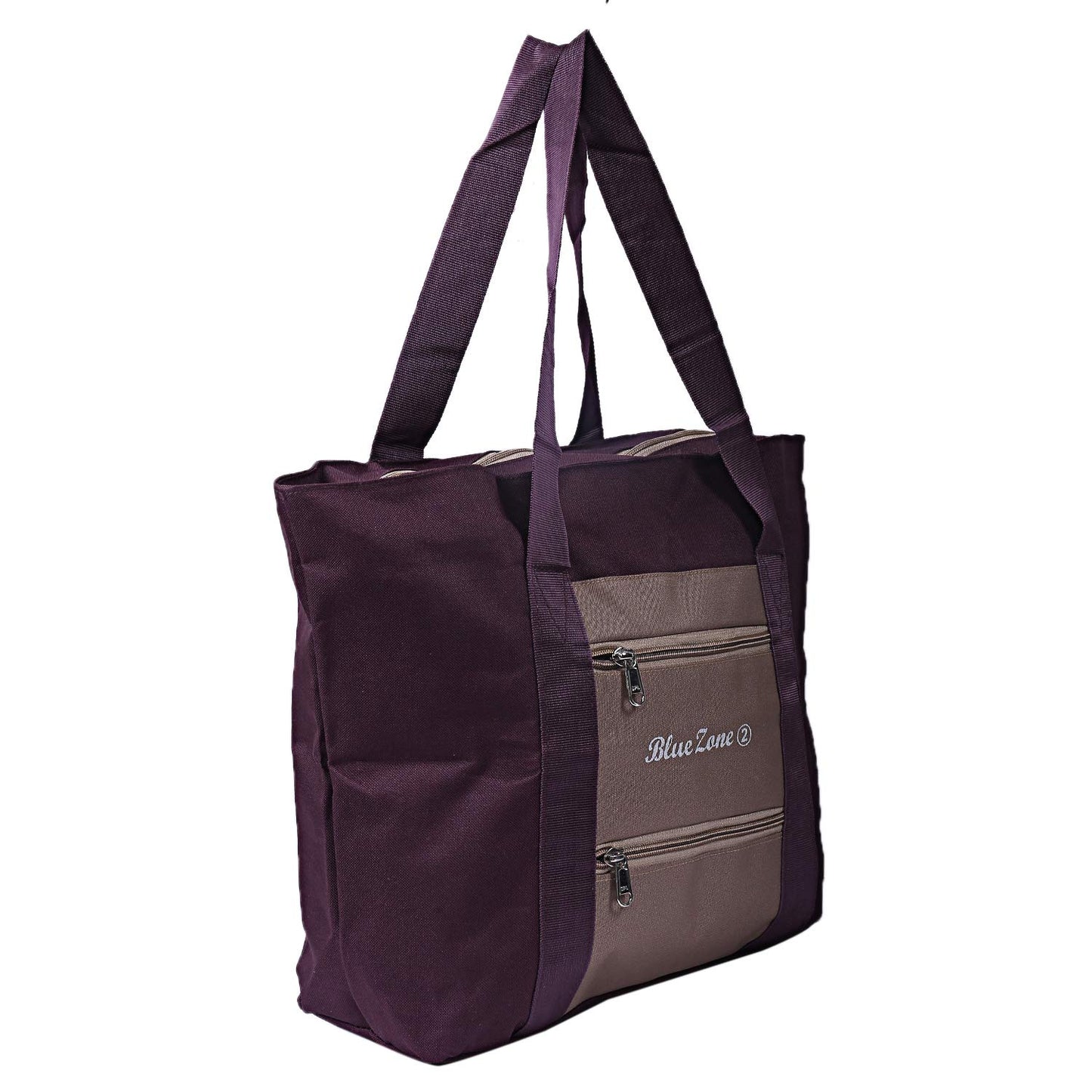 Kuber Industries Rexine 1 Piece Shopping Bag (Brown) -CTKTC6291