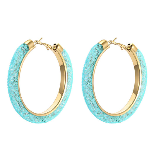 Yellow Chimes Stylish Hoops - Birthday Surprise
