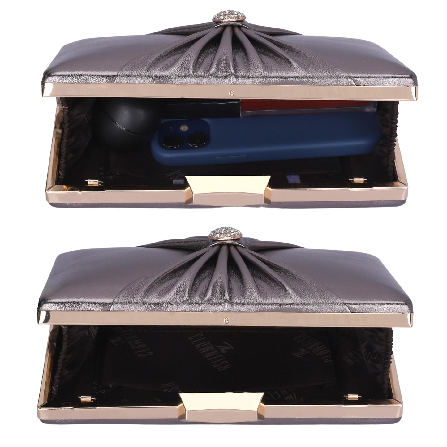 Clownfish Dark Grey Clutch - Casual Gathering Use