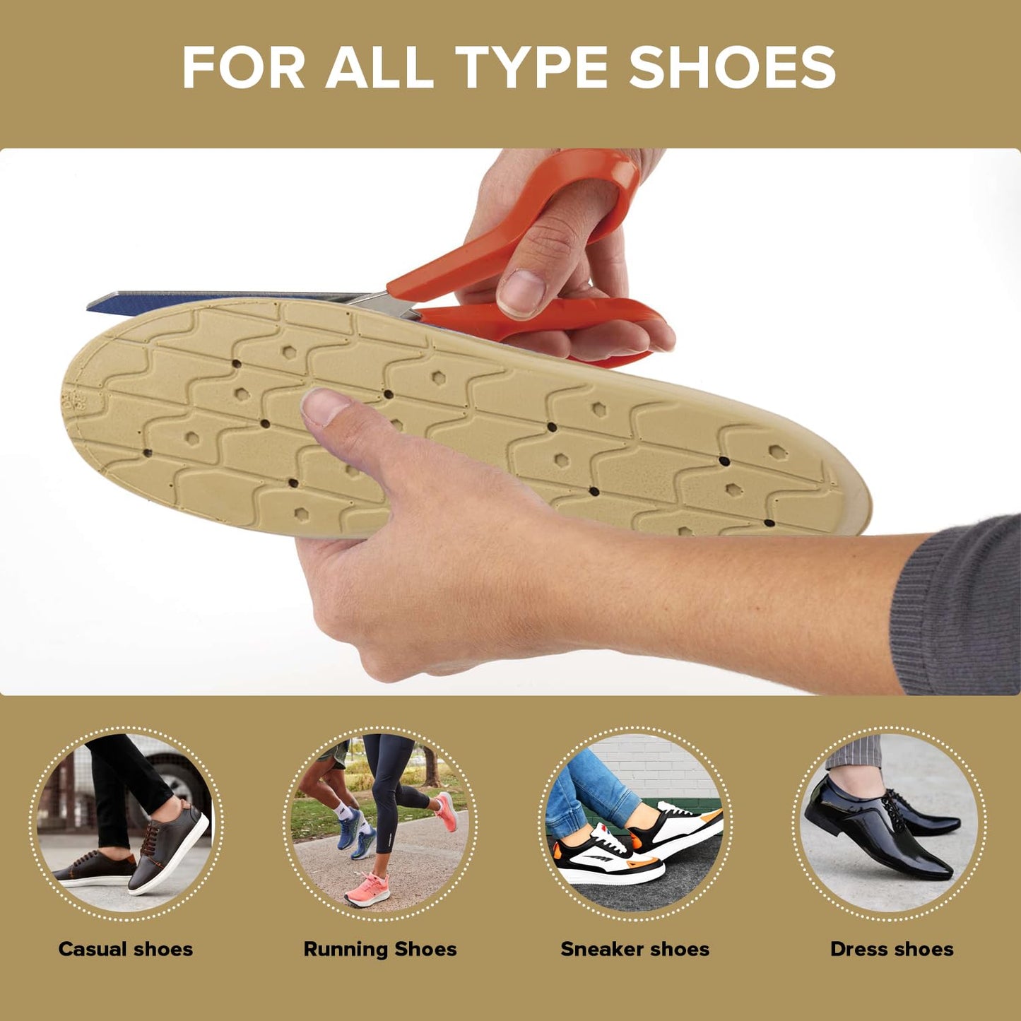 Dr Foot insoles - unisex comfort for all occasions