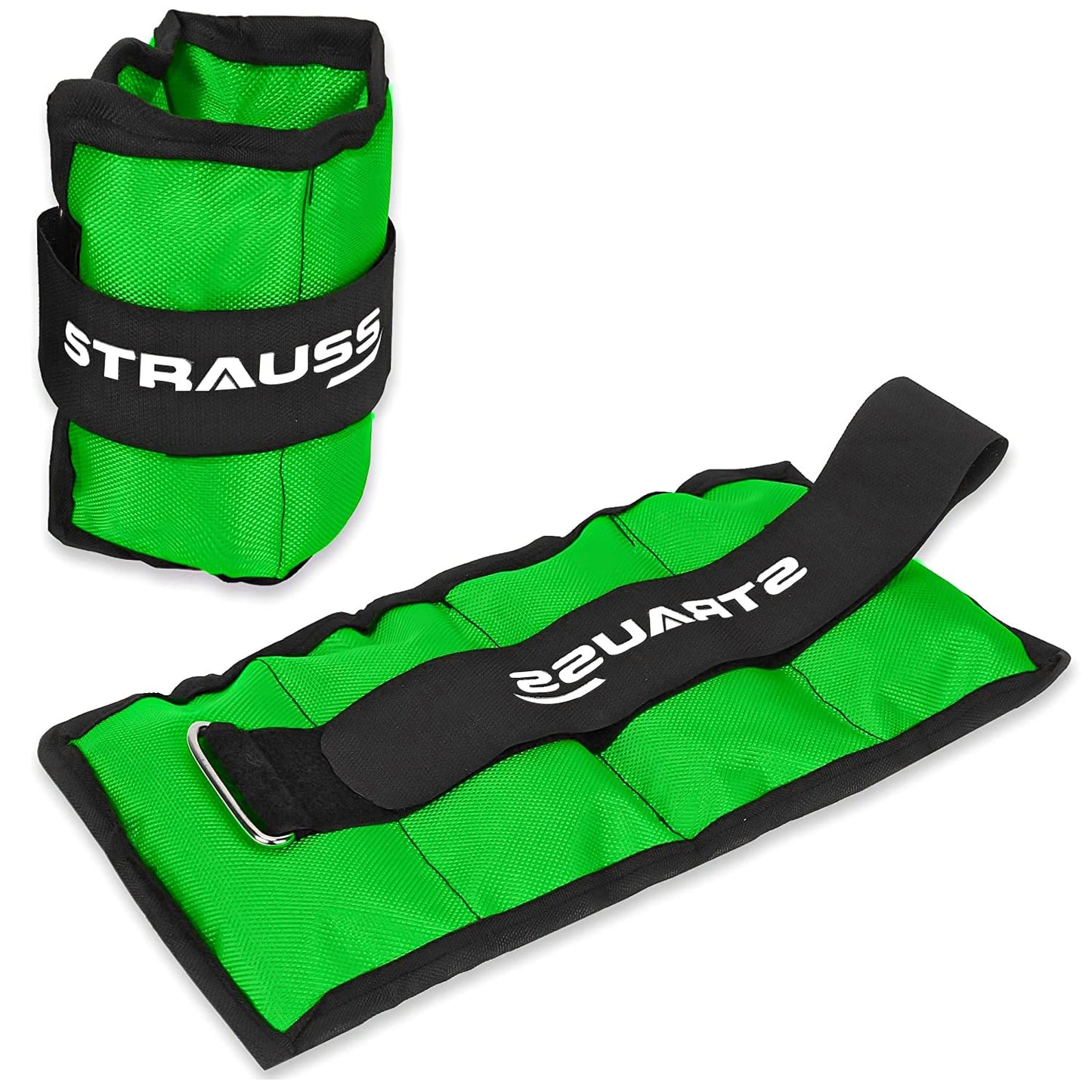 Strauss Sport Ankle/Wrist Weights - Versatile exercise accessory